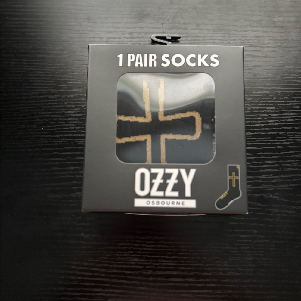 Black and Gold Socks
